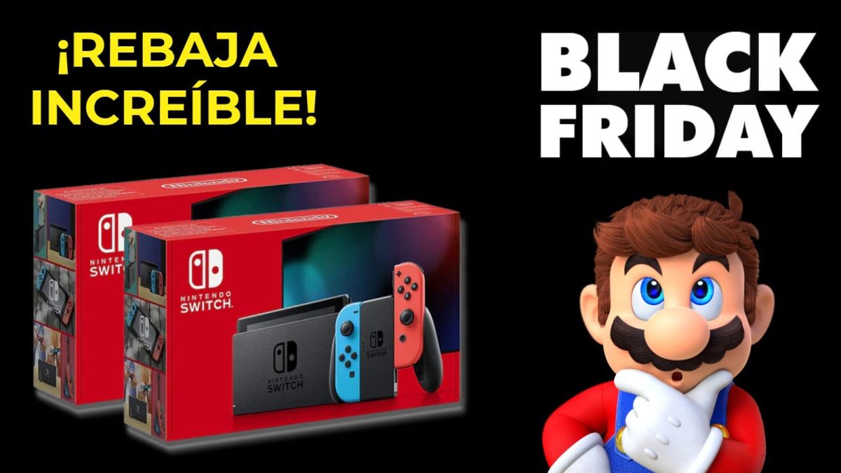 rebaja nintendo switch black friday