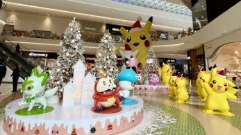 Corea del Sur se prepara para Pokémon Escarlata y Púrpura con este decoración navideña