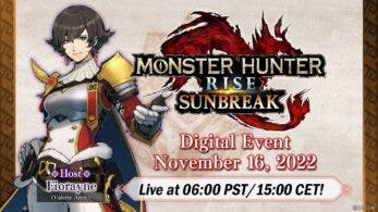 Monster Hunter Rise: Sunbreak confirma nuevo evento digital para este 16 de noviembre