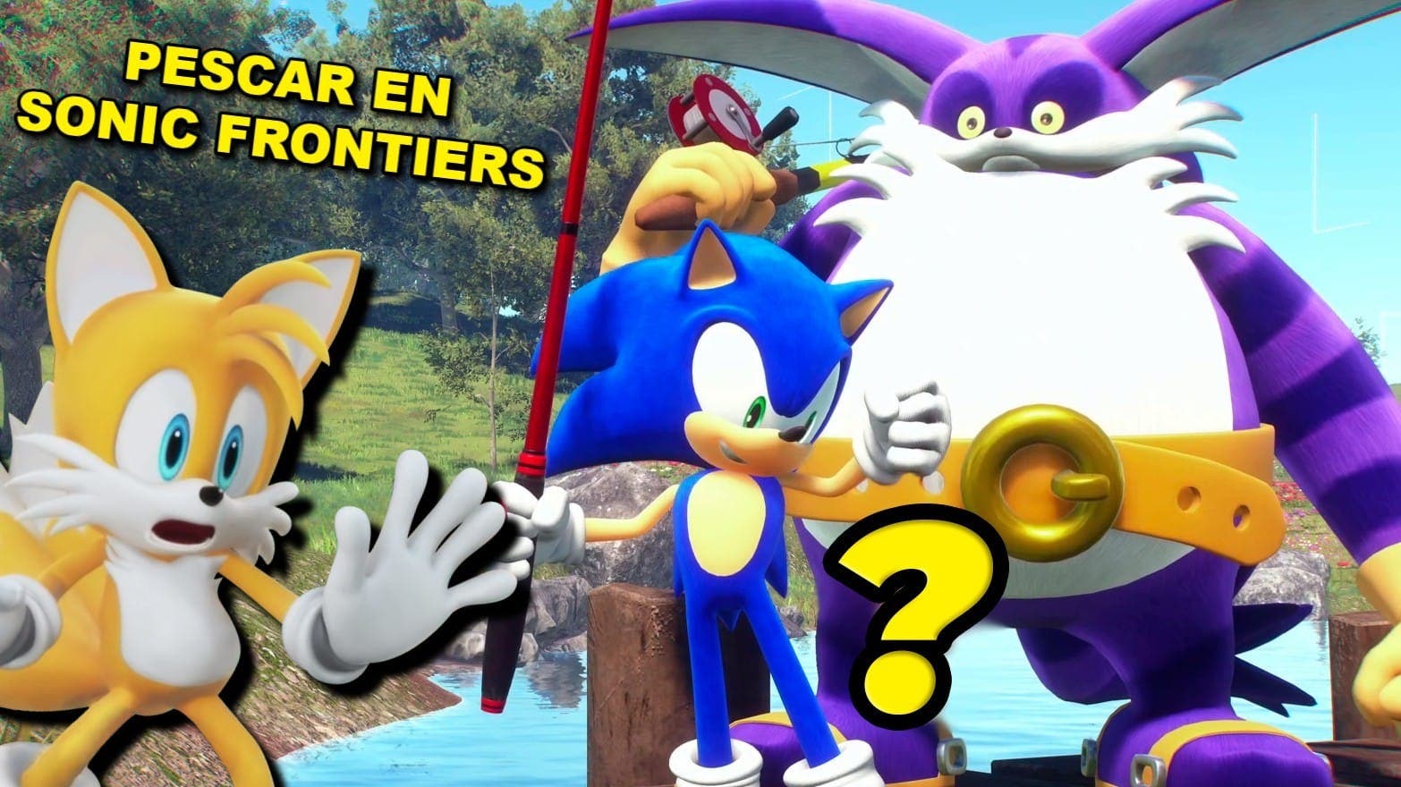 Todos los peces y objetos que puedes pescar en Sonic Frontiers