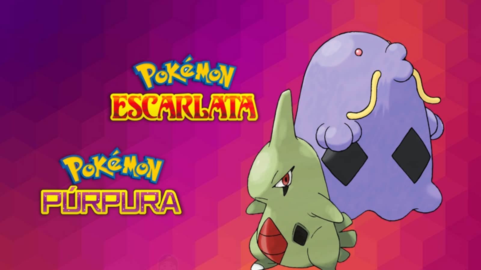 Pokémon exclusivos Escarlata y Púrpura