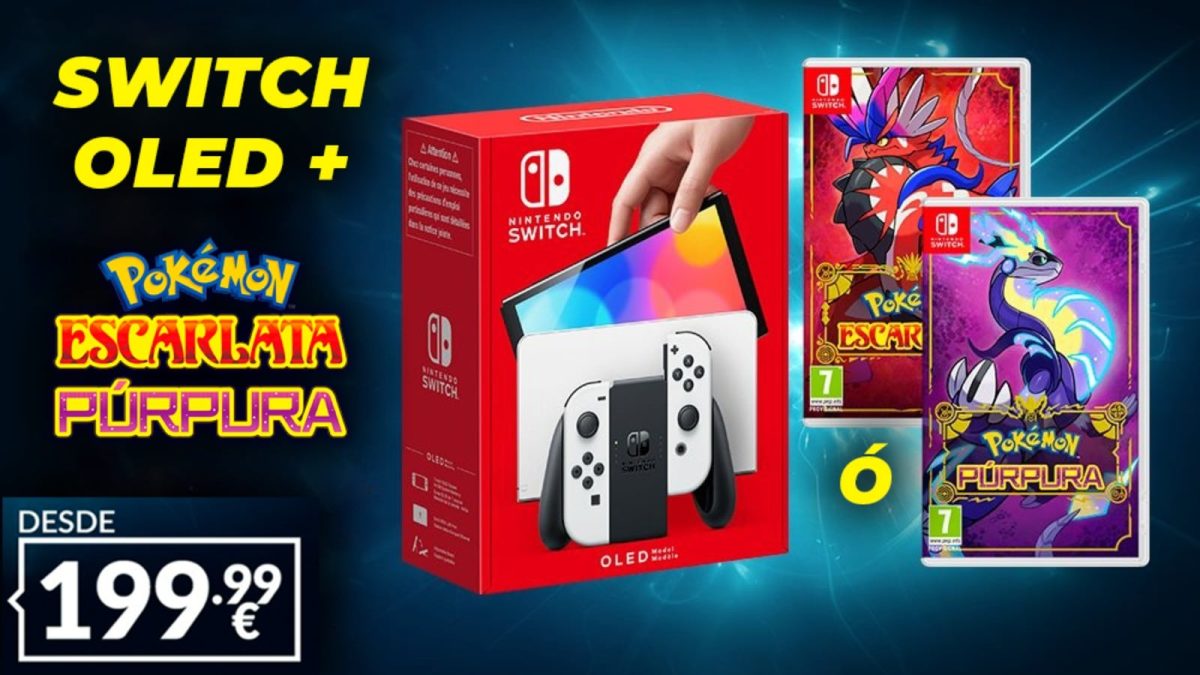 nintendo switch oled barata