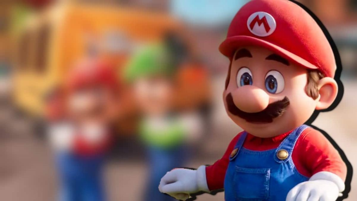 super mario póster película