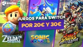 Chollos de Eneba: Consigue juegos para Nintendo Switch por menos de 20€ y 30€