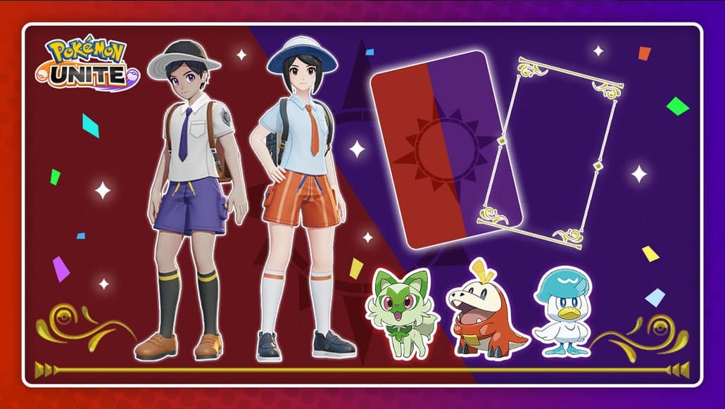 Pokémon Unite ya tiene disponible su evento de colaboración con Pokémon Escarlata y Púrpura