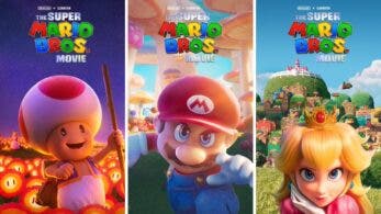 6 nuevos y espectaculares posters de personajes de Super Mario Bros.: La Película