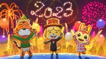 Nintendo nos felicita el Año Nuevo 2023 con este mensaje de Animal Crossing