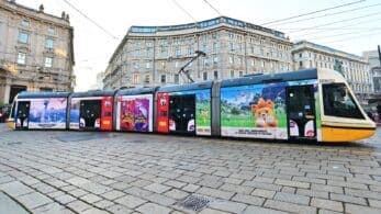 Este tren de Pokémon Escarlata y Púrpura está recorriendo las calles de Italia