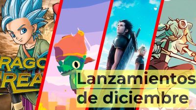 16 increíbles juegos que llegarán a Nintendo Switch en diciembre de 2022