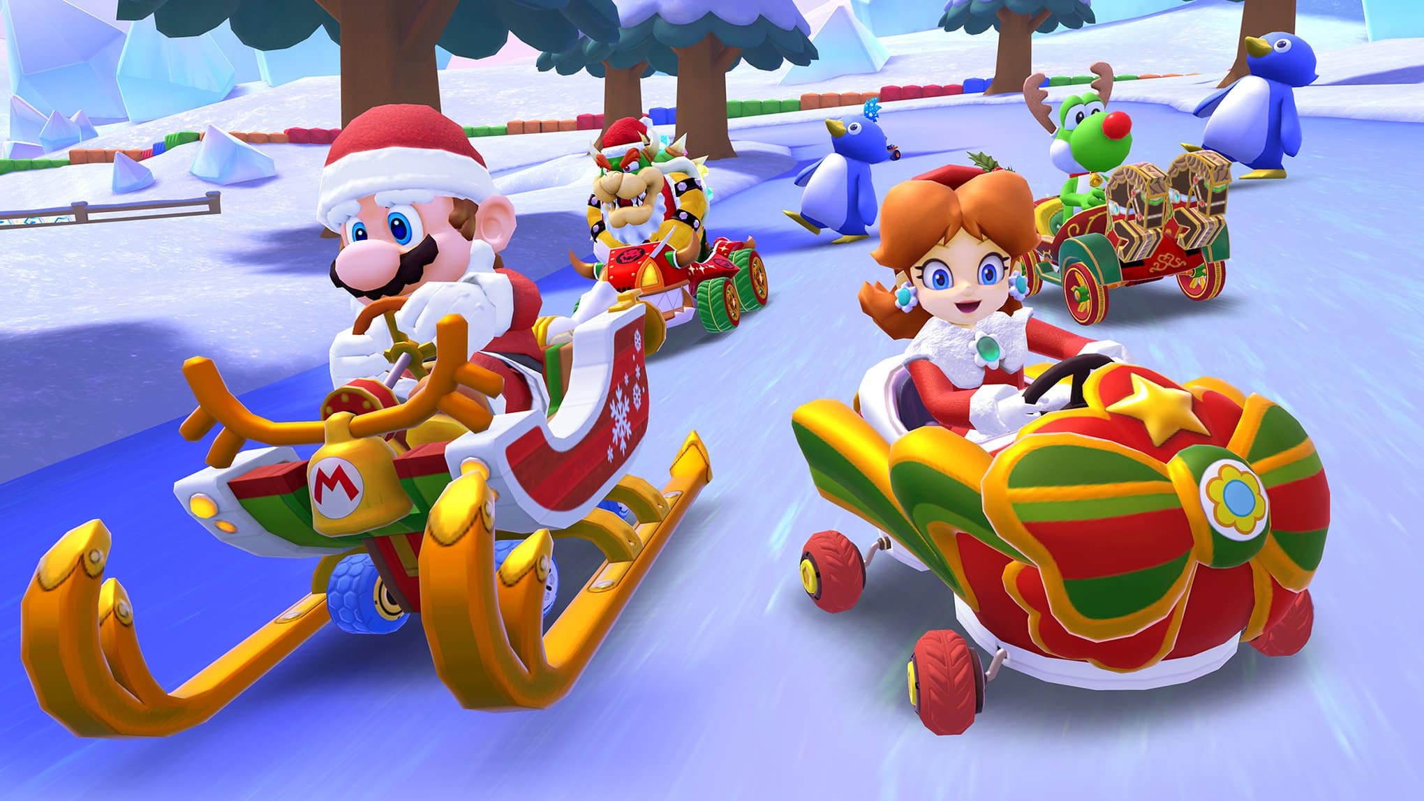 Mario Kart Tour avanza su siguiente temporada festiva