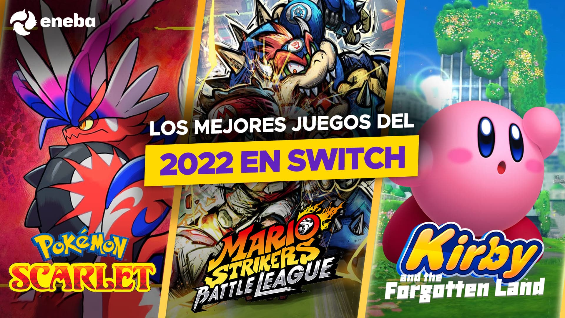 Consigue todos los juegos de Nintendo Switch de este año más baratos en Eneba