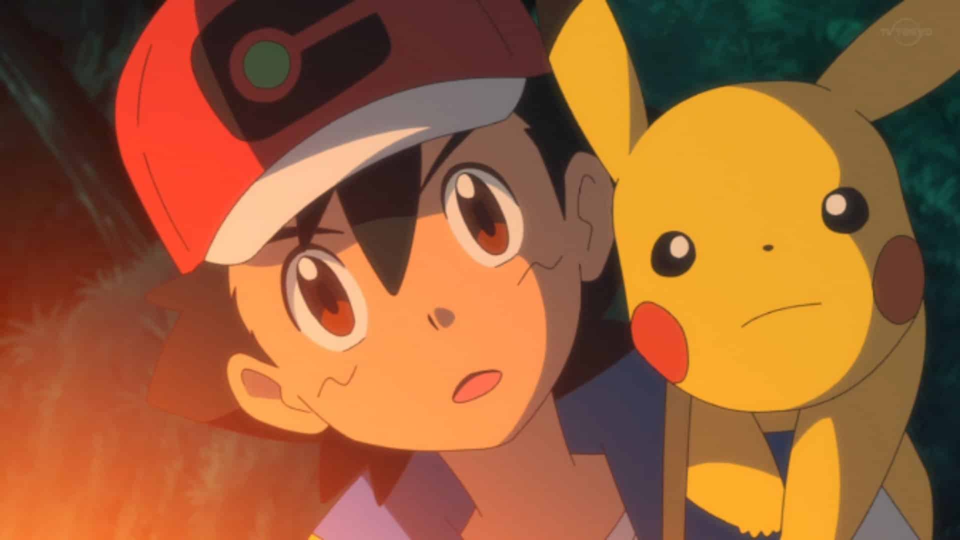 Ash y Pikachu