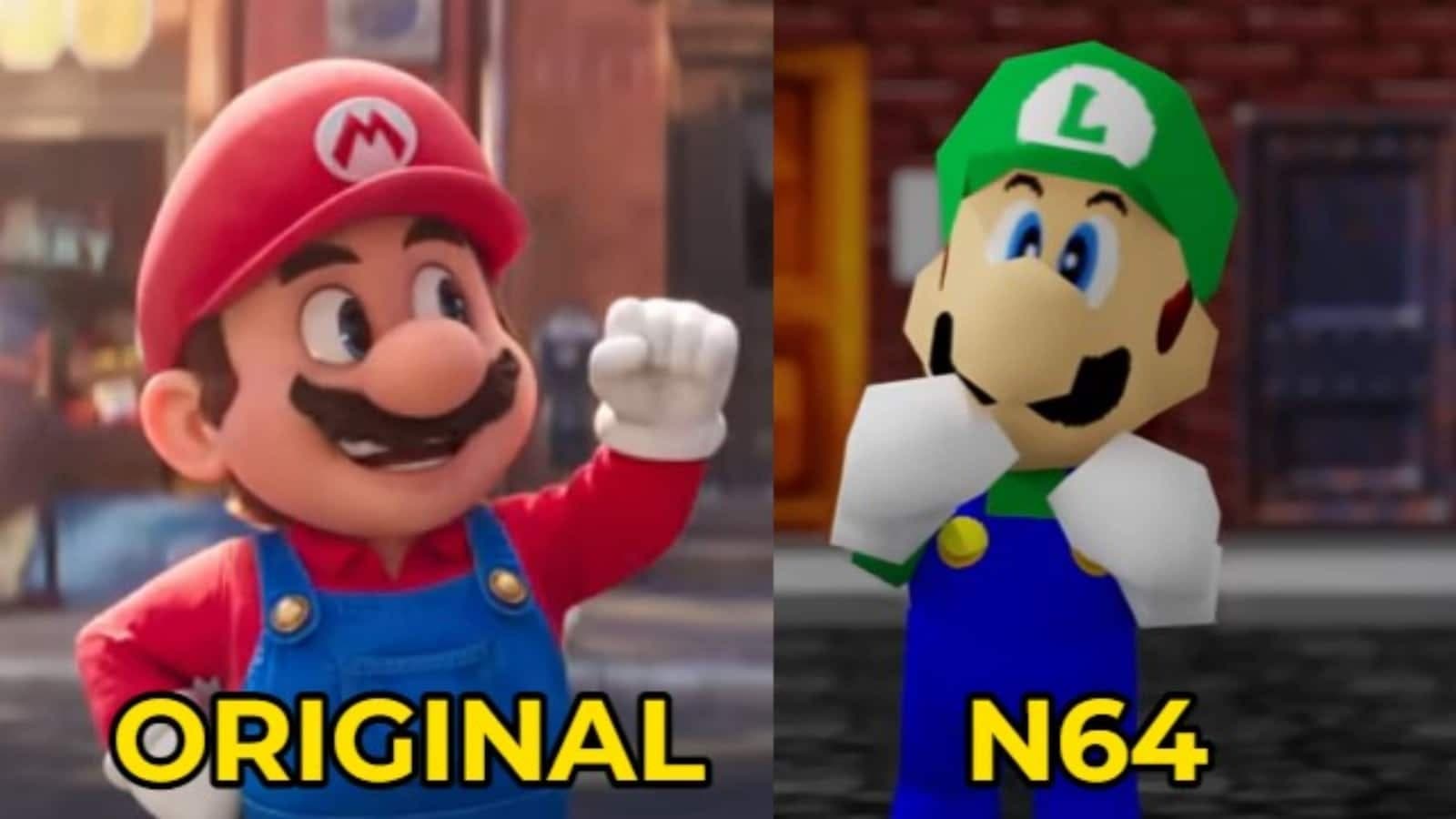 panorama patrimonio mayor Esta animación recrea el tráiler de la película de Super Mario como si  fuese un juego de Nintendo 64 - Nintenderos
