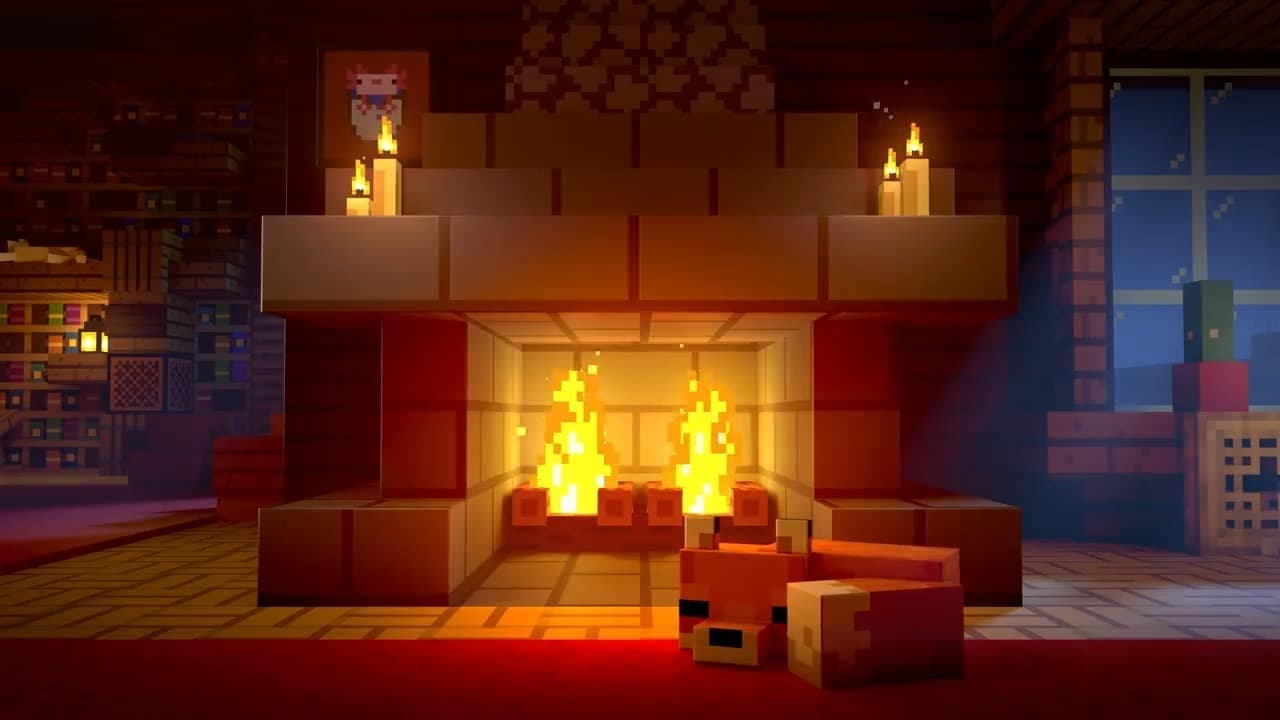 Minecraft ha compartido un vídeo relajante de una hora