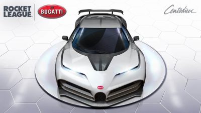 Rocket League se prepara para la llegada del Bugatti Centodieci con este tráiler
