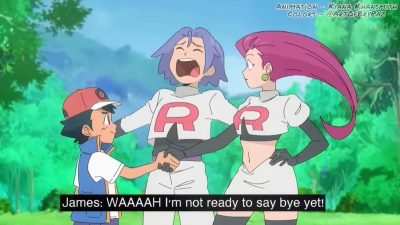 Ash y el Team Rocket se despiden en esta animación Pokémon fan-made, con color y voces
