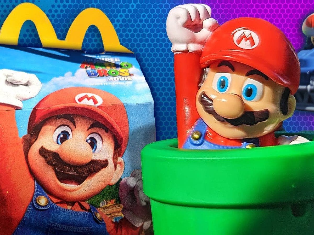 Unboxing de algunos de los juguetes de Super Mario Bros.: La Película de  McDonald's - Nintenderos