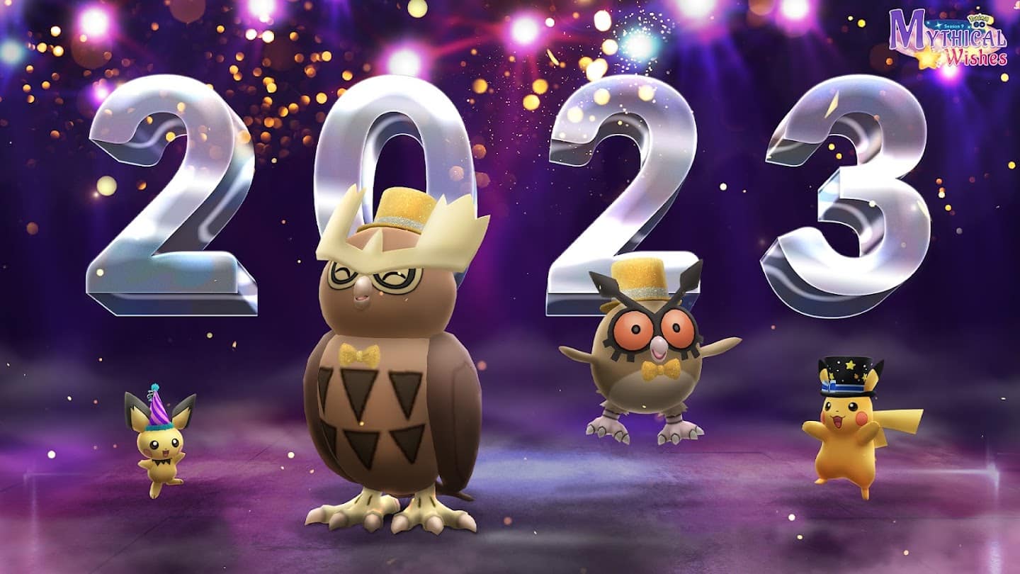 Todo sobre el Evento de Año Nuevo 2023 en Pokémon GO