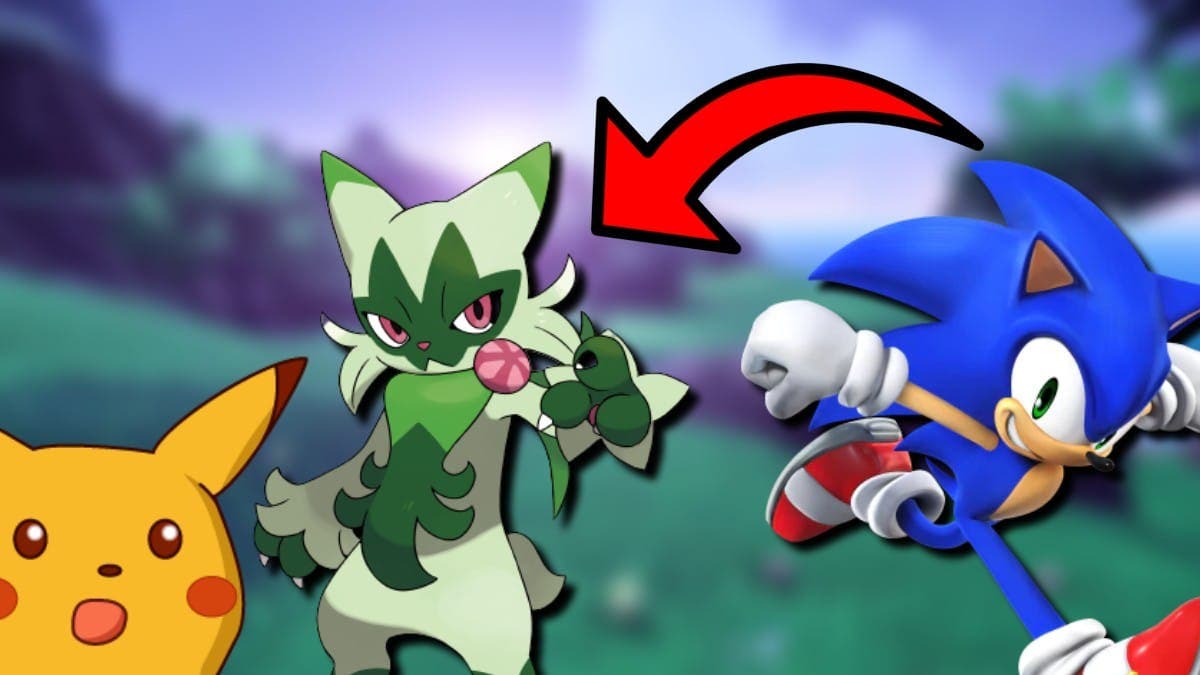 El Pokémon Floragato y Sonic comparten una coincidencia inesperada