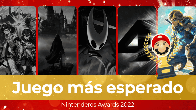 ¡Zelda: Tears of the Kingdom, el Juego más esperado en los Nintenderos Awards 2022! Top completo
