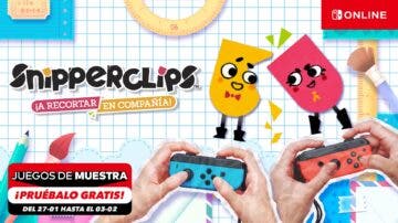 Snipperclips, siguiente juego de muestra gratuito de Nintendo Switch Online en Europa