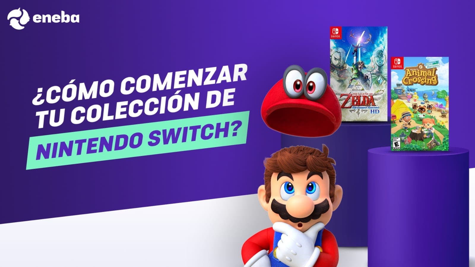 Comienza tu colección de juegos de Nintendo Switch y apúntate a este ¡SORTEO!