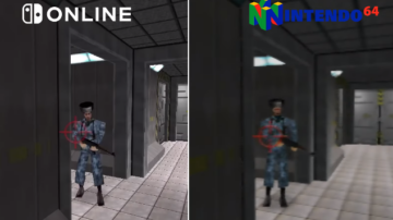 Comparativa en vídeo de GoldenEye 007: Nintendo Switch vs. Nintendo 64