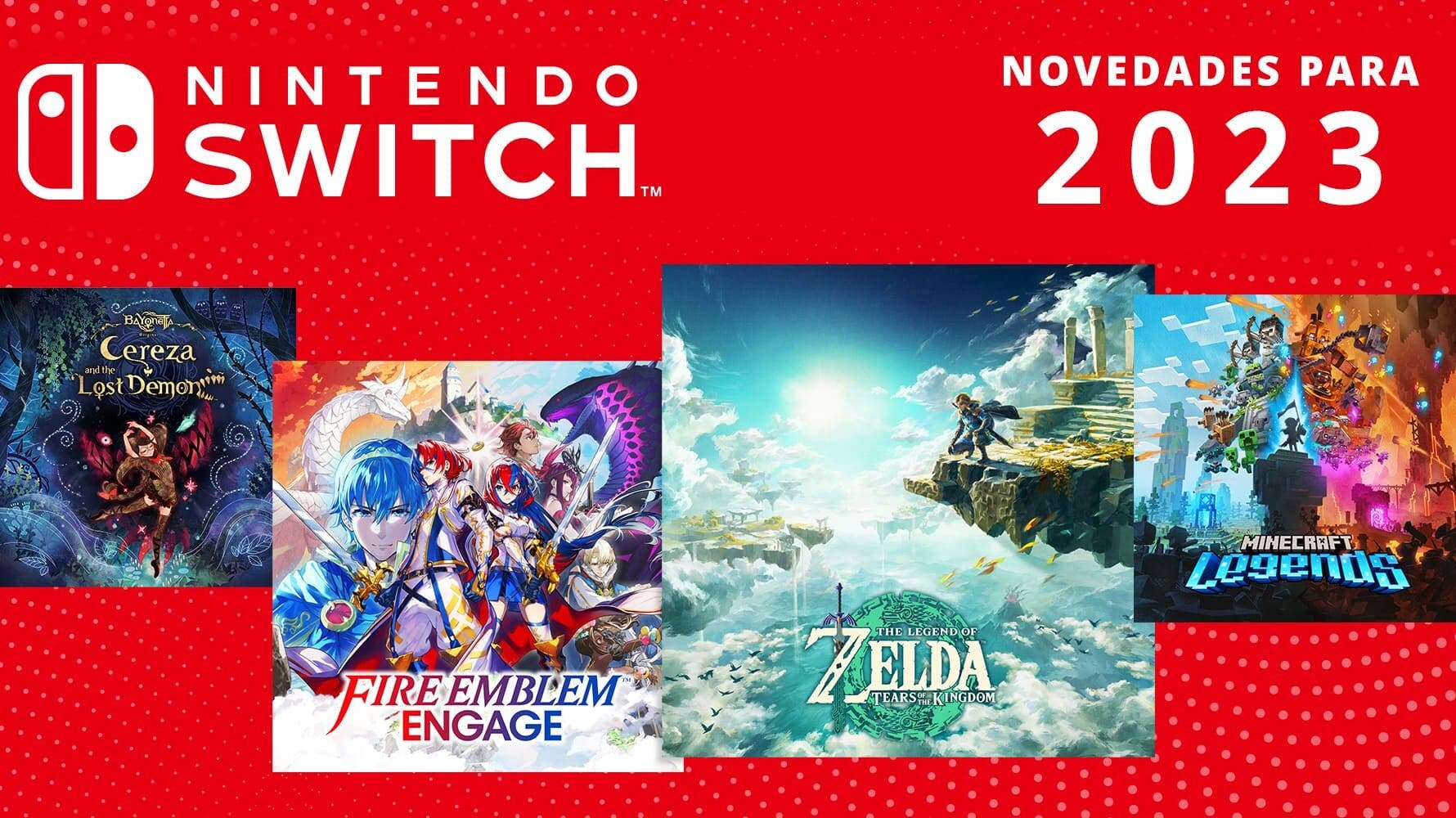 Nintendo comparte el calendario oficial de lanzamientos de Switch para 2023