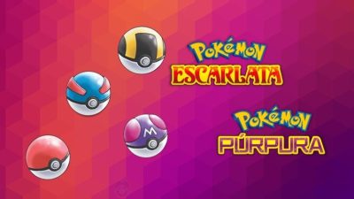 Poké Balls de Pokémon Escarlata y Púrpura