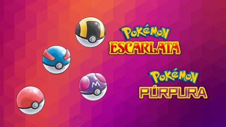 Todas las Poké Balls de Pokémon Escarlata y Púrpura