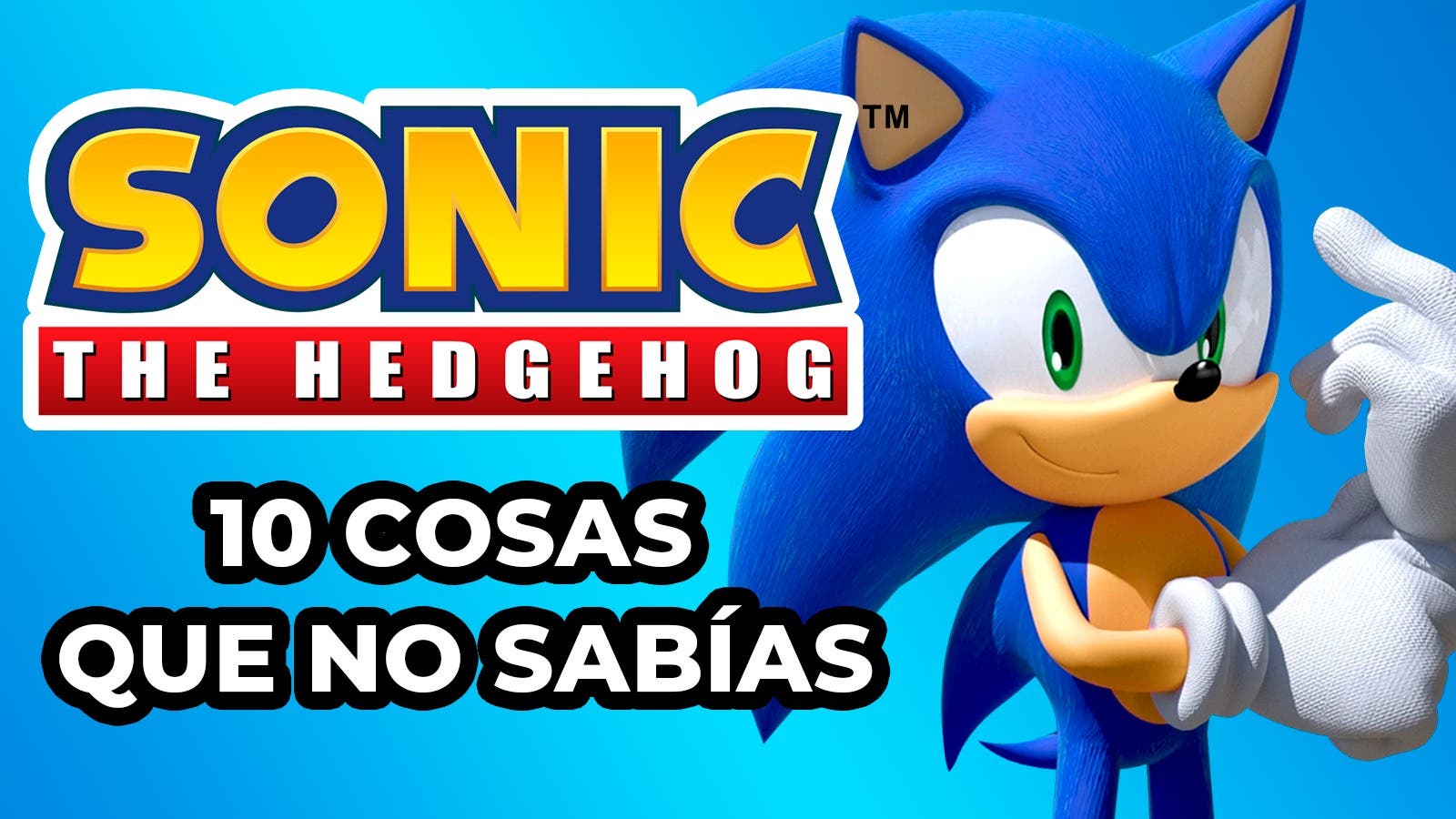 10 curiosidades y datos raros sobre Sonic The Hedgehog