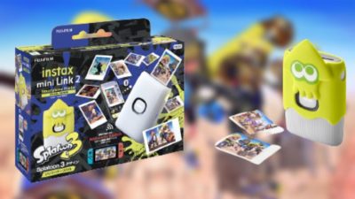 Nintendo y Fujifilm anuncian una nueva Instax Mini Link de Splatoon 3