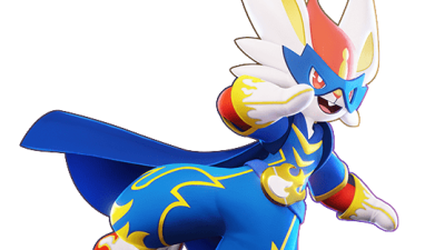 Pokémon Unite convierte en súper héroe a Cinderace con este Holoatuendo