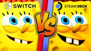 Comparativa de SpongeBob SquarePants: The Cosmic Shake: Nintendo Switch vs. Steam Deck