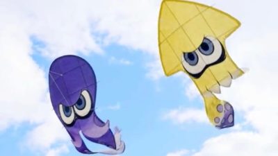 Las cometas oficiales de Splatoon 3 ya son una realidad en Japón