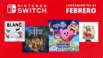 Calendario oficial de lanzamientos de Nintendo Switch para febrero de 2023