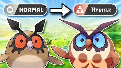 Imaginan una región Pokémon inspirada en Zelda con decenas de diseños