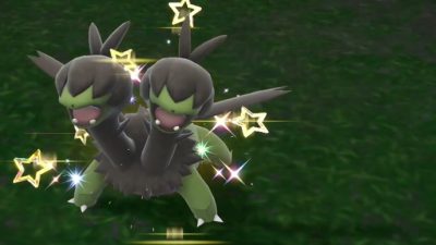 Rechazan a Zweilous shiny en este increíble clip de Pokémon Escarlata y Púrpura