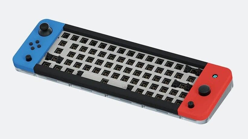 El teclado con apariencia de Nintendo Switch ya es una realidad