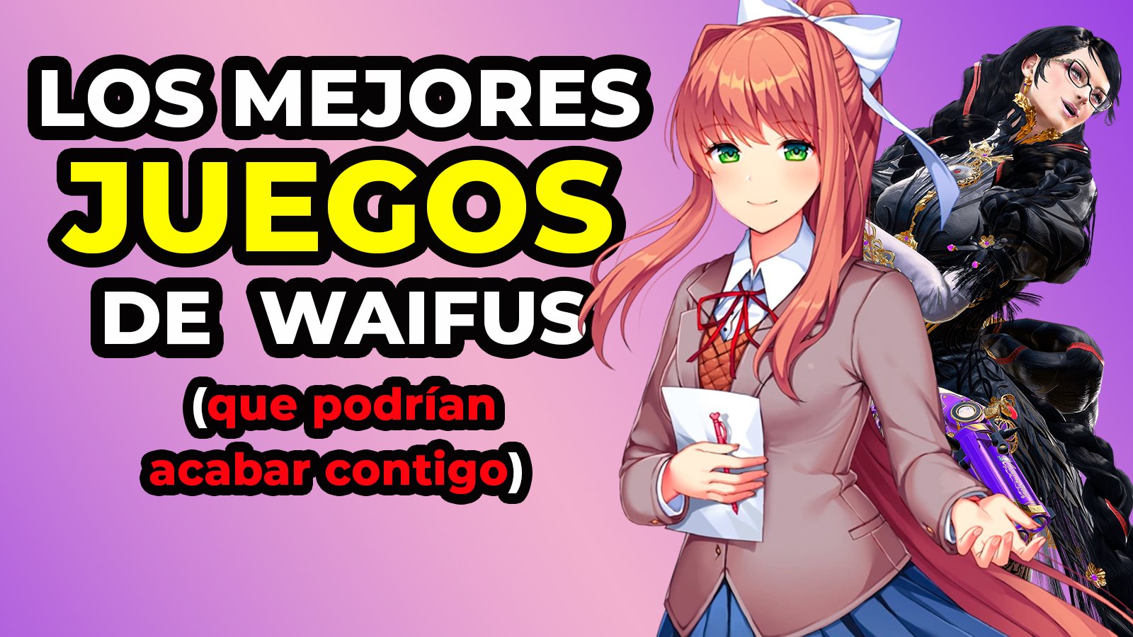 8 juegos con las mejores waifus de Nintendo Switch que vienen con sorpresa