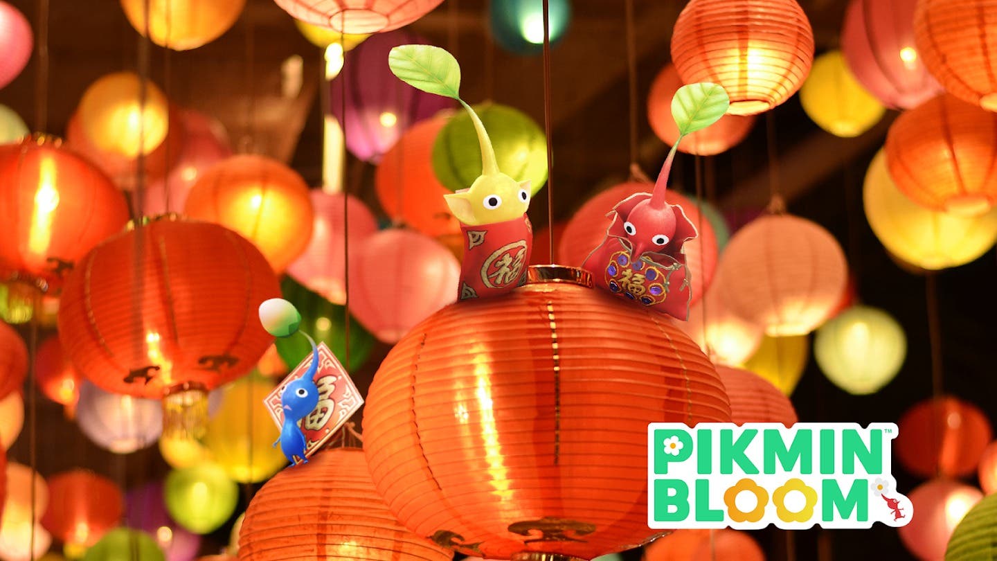 Pikmin Bloom trae de vuelta los Pikmin disfrazados de Año Nuevo Lunar