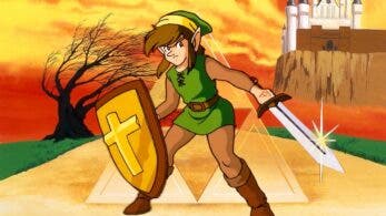 Recrean la espada de la portada de Zelda II: The Adventure of Link con estilo moderno