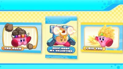 Nintendo lanza tarjetas imprimibles de Kirby’s Return to Dream Land Deluxe por San Valentín