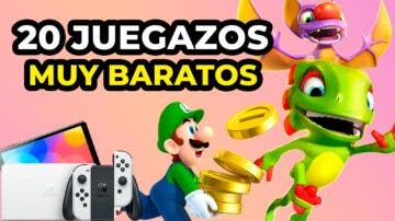 20 juegos baratos para Nintendo Switch en oferta por menos de 4€