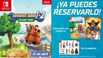 Regalos por reservar Advance Wars 1+2: Re-Boot Camp en diferentes tiendas españolas