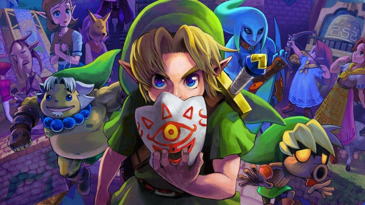 Nintendo Amiibo La Leyenda de Zelda Figura Link Majoras Mask