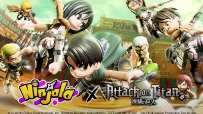 Ninjala supera los 10 millones de descargas y confirma colaboración con Attack on Titan