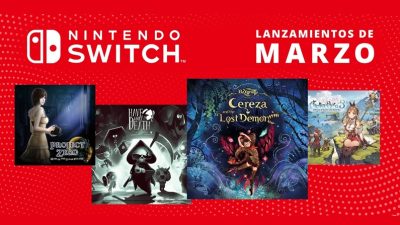 Nintendo comparte el calendario de lanzamientos de Switch oficial de marzo de 2023