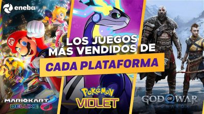 ¿Cuáles son los juegos físicos más vendidos? Eneba nos ayuda con esta respuesta