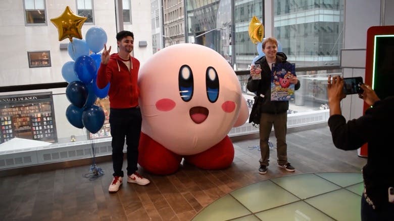 Así ha sido el evento de lanzamiento de Kirby’s Return to Dream Land Deluxe en Nintendo NY